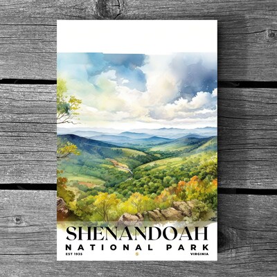 Shenandoah National Park Poster, Travel Art, Office Poster, Home Decor | S4 - image3